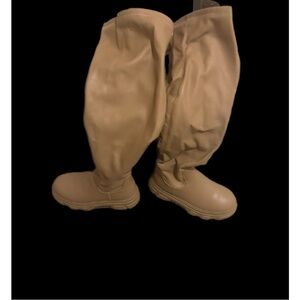 Tan Knee-High Boots